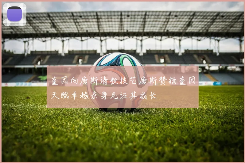 奎因向唐斯请教技艺唐斯赞扬奎因天赋卓越亲身见证其成长
